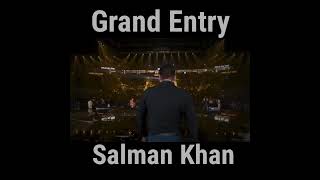 Salman Khan Grand Entry at Iifa Awards 2022 #shorts #salmankhan