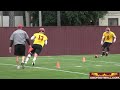 usc spring football day one quarterback drills