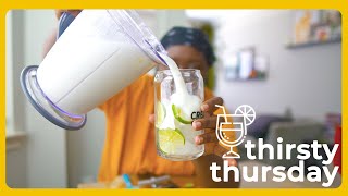 Making BRAZILIAN LEMONADE 🇧🇷 (Limonada Suíca) For The FIRST TIME  ✶ Thirsty Thursday 07