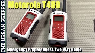 Motorola T480 Emergency Preparedness Talkabout Radio Review