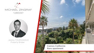 Rare apartment in the area of Cannes Californie