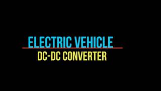 Electrical vehicle DC DC converter