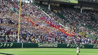 2018甲子園　済美　準決勝応援