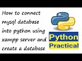 How to Connect Python with MySQL Database || XAMPP | How to connect Python with MySQL database