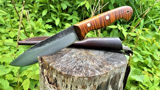 Knife Making | Mountain Man Long Hunter Knives | Custom Hand Forged Knives