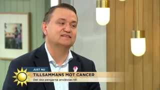 Tillsammans mot cancer - det här går pengarna till - Nyhetsmorgon (TV4)