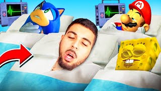 Je DÉCOUVRE L’HÔPITAL DE SONIC, BOB L’EPONGE, MARIO et CATNAP POPPY PLAYTIME 4 !