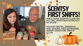 Scentsy First Sniffs - holiday bricks, Disney Signature Treats Clltn, several past sotm bars, etc