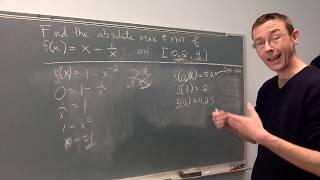 Closed Interval Method Example