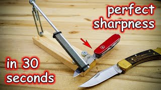 The simplest design to make a Professional Knife Sharpener quickly and cheaply DIY