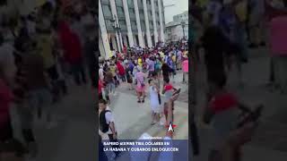 Cubanos enloquecen en La Habana porque tiran dólares: creían que había sido el rapero 6ix9ine