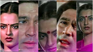 💕80's Old Hits 🌹Humain Aur Jeene Ki Chahat 💝4k Ultra HD Status #RajeshKhanna and #Rekha