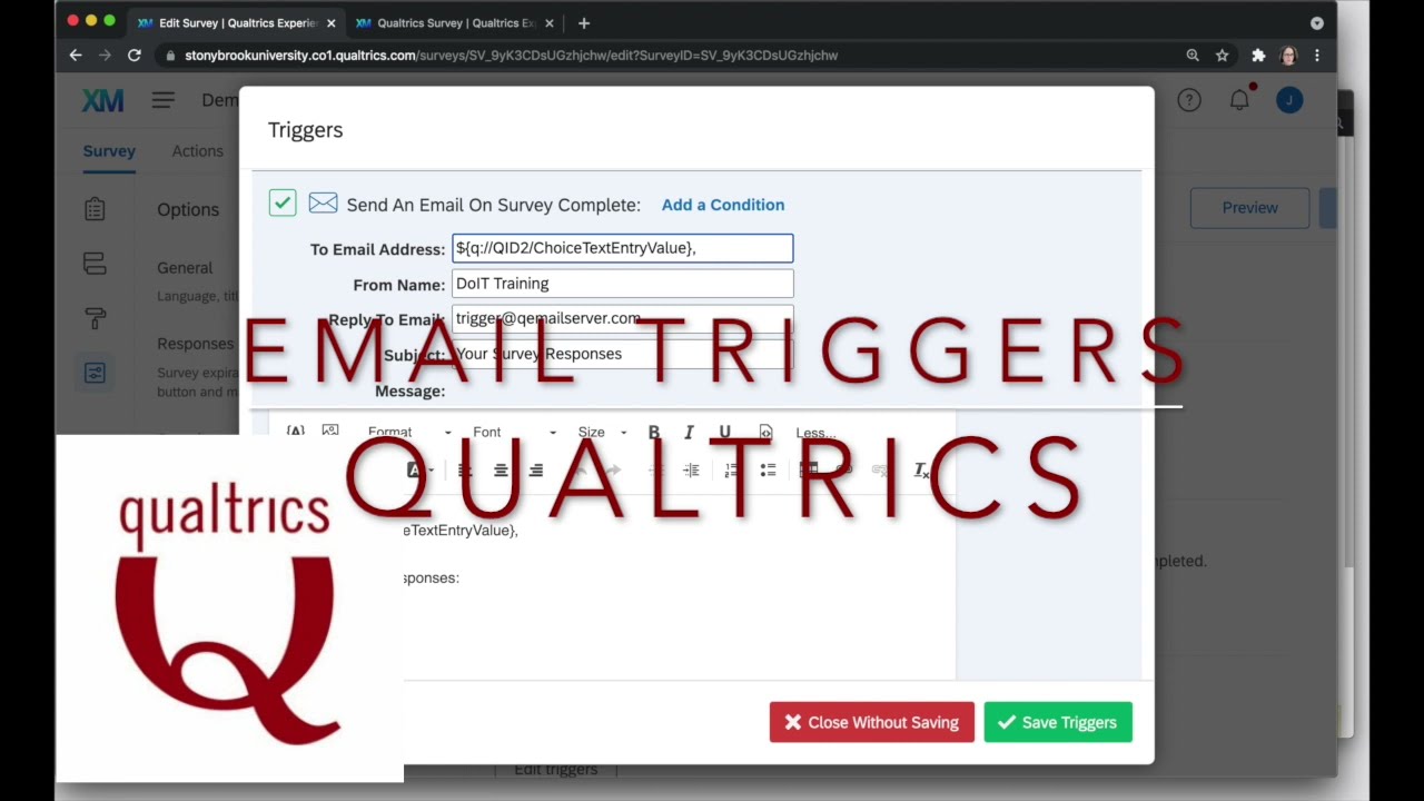 Send Automatic Follow Up Emails To Surveys In Qualtrics With Email ...