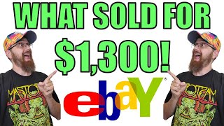 WHAT SOLD on eBay for $1300!