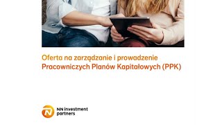 Oferta PPK: NN Investment Partners TFI - webinarium