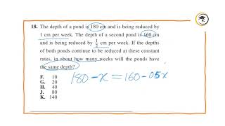 Math ACT 16MC2 Question 18