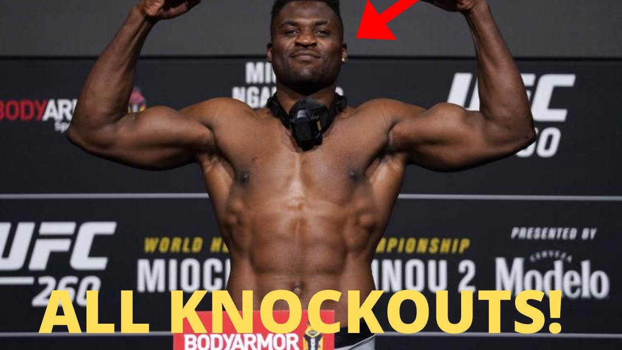 All Francis Ngannou Knockouts And Highlights - YouTube