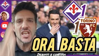 🤬 FIORENTINA - TORINO 1-1 | VERGOGNATEVI! SIETE IMBARAZZANTI