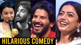 Anchor Suma HILARI0US Comedy | Rashmika Mandanna | Dulquer Salmaan | Sita Ramam | News Buzz