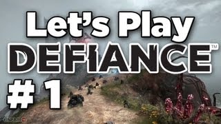 Let's Play Defiance (MMO) - Part #1 - Getting Started