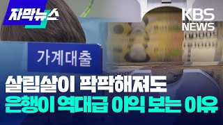 기준금리 인하하자 예·적금 금리 빠르게 낮추고 대출금리는 놔두는 은행들 / KBS 2024.11.20.