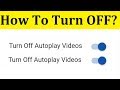 How To Turn OFF / Disable Autoplay Videos On Twitter || Android Mobile