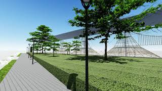 landscpae design for Novena mrt transit