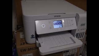 【お薦めしますエプソンエコタンク】【プリンター】【EW M634T】【維持費安い】プリンターもかなり進化してますね