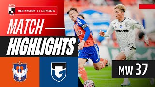 Yamada’s Stunning Header! | Albirex Niigata 0-1 Gamba Osaka | 2024 J1 LEAGUE HIGHLIGHTS | MW 37