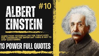 Albert Einstein quotes|10 motivational lessons #motivation #quotes #life
