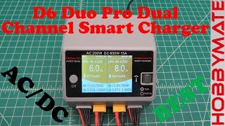 Hobbymate D6 Duo Pro AC/DC Smart Charger