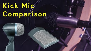 Kick Mic Comparison: Earthworks DM6 vs Shure Beta 52A and 91A Bass Drum Sound Test