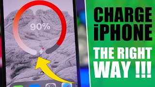 How To Properly Charge Your iPhone - MAXIMIZE Battery Life (2022)