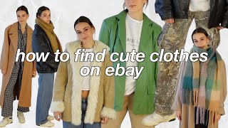 how to find cute clothes on eBay