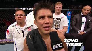 UFC 227: Henry Cejudo and Demetrious Johnson Octagon Interviews