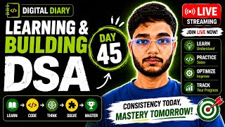Day 45 DSA Learning | Problem Solving Using Python