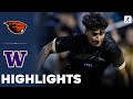 Oregon State vs Washington | NCAA College Soccer | Highlights - November 09, 2023