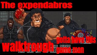 The expendabros by broforce| expendables 3 game in one shot (2020)