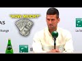 Reporter Asked Djokovic  About his Earnings... his Response was Brilliant!