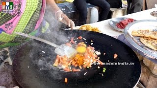 How to Make Scrambled Eggs | Cholesterol Free Street food | Egg bhrji Recipe | street food