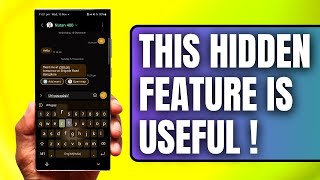 This Feature is HIDDEN from you ! All Samsung Galaxy Phones !