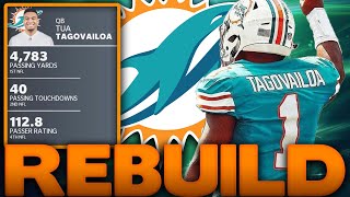 Tua Tagovailoa Carries The Dolphins! Rebuilding The Miami Dolphins! Madden 21 Franchise Rebuild