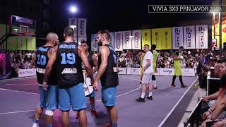 Vivia 3x3 Prnjavor 2019. RALJA (SRB)  – TEAM ANTWERP (BEL) 20:18 (1/2 finals)