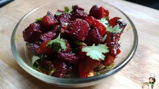 Carot Beetroot fry telugu | నోరూరించే బీట్రూట్ క్యారెట్ ఫ్రై ఇలా చేసి చూడండి చాలా బాగుంటుంది