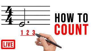 How to Count Basic Rhythms: Review for Beginners (LIVE)