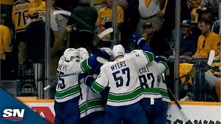 Elias Lindholm Completes Canucks' Incredible Comeback With Overtime Winner