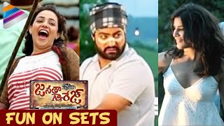 Janatha Garage Movie Team Fun On Sets | Jr NTR | Mohanlal | Samantha | Nithya | Kajal | Telugu Movie