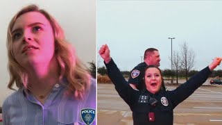 Teen Asks Cop to Pull Over Girlfriend for Promposal