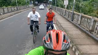 Cycling - Thevally bridge