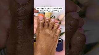 #amazon colorful #toenail #pressonnails #btartbox #nails #toes #feet #xcoattips click 🔗 n bio 2 🛍️